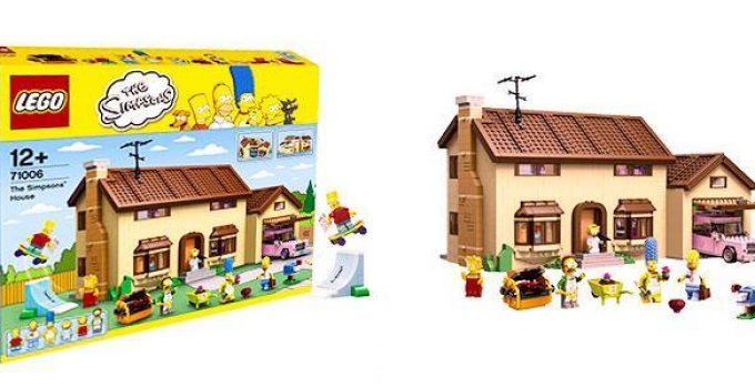 La casa de los Simpsons Lego