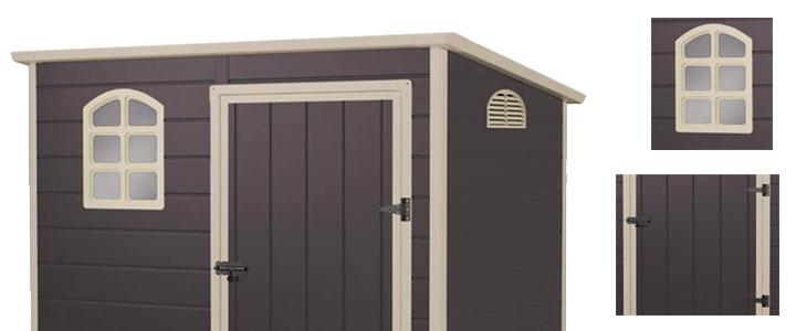 Caseta Gardiun KSP38105 Flat Roof